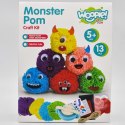 WOOPIE ART&FUN Zestaw Kreatywny Zrób Potworka Monster Pom