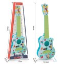 WOOPIE Gitara Akustyczna dla Dzieci Zielona 43 cm