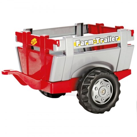 Rolly Toys rollyTrailer Przyczepa do traktora Otwierane Burty