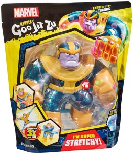 Goo Jit Zu Goo Jit Zu Figurka Thanos Marvel Miękka Rozciągliwa Gniotek 41130