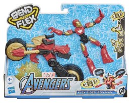 Hasbro Hasbro Bend And Flex Iron Man z Motocyklem Marvel F0244