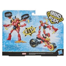 Hasbro Hasbro Bend And Flex Iron Man z Motocyklem Marvel F0244