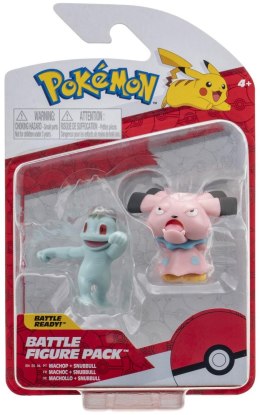 POKEMON Pokemon Machop i Snubbull Figurka Kolekcjonerska Battle Figure Pack 2634