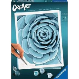 CreArt CreArt Botanical Blue Malowanie Po Numerach Ravensburger 23610