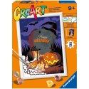 CreArt CreArt Halloweenowy Nastrój Malowanie Po Numerach Ravensburger 23713