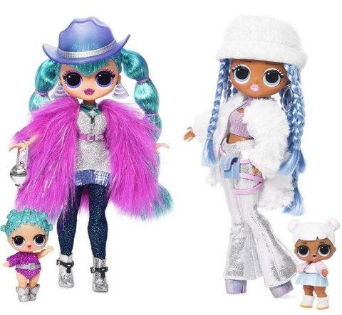 LOL Surprise 426158-INT L.O.L. Surprise OMG Winter Disco 2 pack- Cosmic Nova & Snowlicious