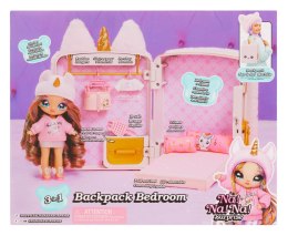 NaNaNa Surprise 592358 Na! Na! Na! Surprise 3-in-1 Backpack Bedroom Unicorn Playset - Britney Sparkles