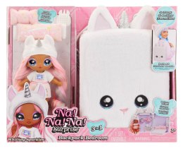 NaNaNa Surprise 592365 Na! Na! Na! Surprise 3-in-1 Backpack Bedroom Unicorn Playset- Whitney Sparkles