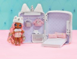 NaNaNa Surprise 592365 Na! Na! Na! Surprise 3-in-1 Backpack Bedroom Unicorn Playset- Whitney Sparkles