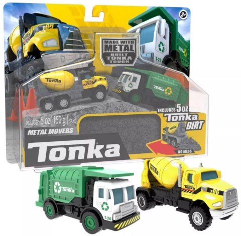 Tonka Tonka Betoniarka i Śmieciarka Metal Movers Zestaw 06020