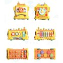 WOOPIE BABY Interaktywny Autobus Montessori Edukacyjny 6w1 Młoteczek Cymbałki +18 m