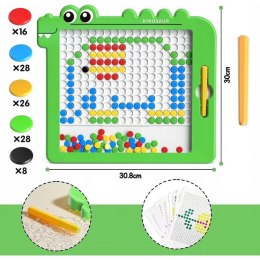 WOOPIE Tablica Magnetyczna dla Dzieci Montessori MagPad Dinozaur